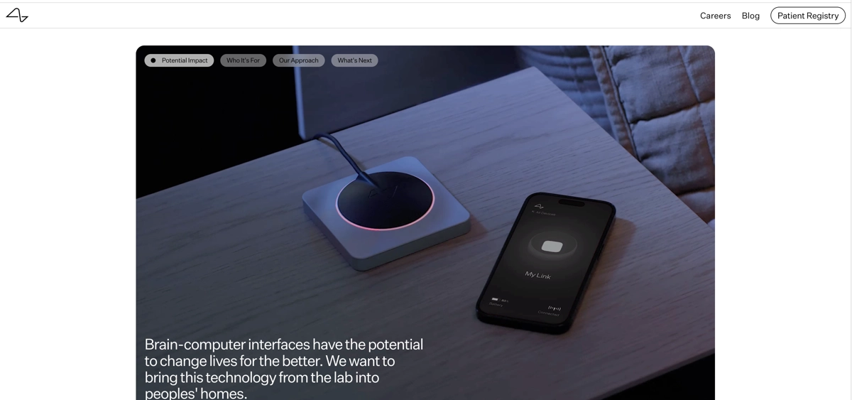 Neuralink Homepage