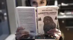 Girl Reading AI Book